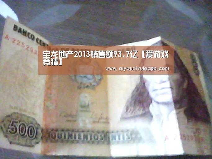 宝龙地产2013销售额93.7亿【爱游戏竞猜】(图1) 爱游戏娱乐